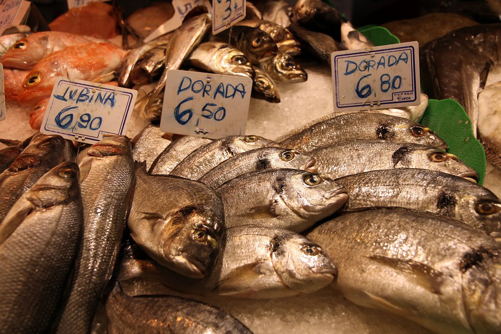 Fishmarket in Barcelona